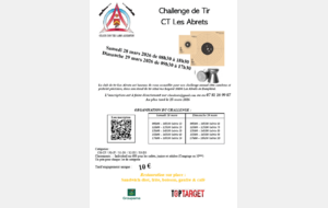 CHALLENGE TIR 10M - CT LES ABRETS