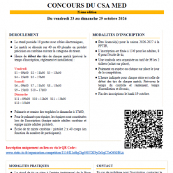 LIGUE DE TIR COTE D'AZUR - CONCOURS CSA MED